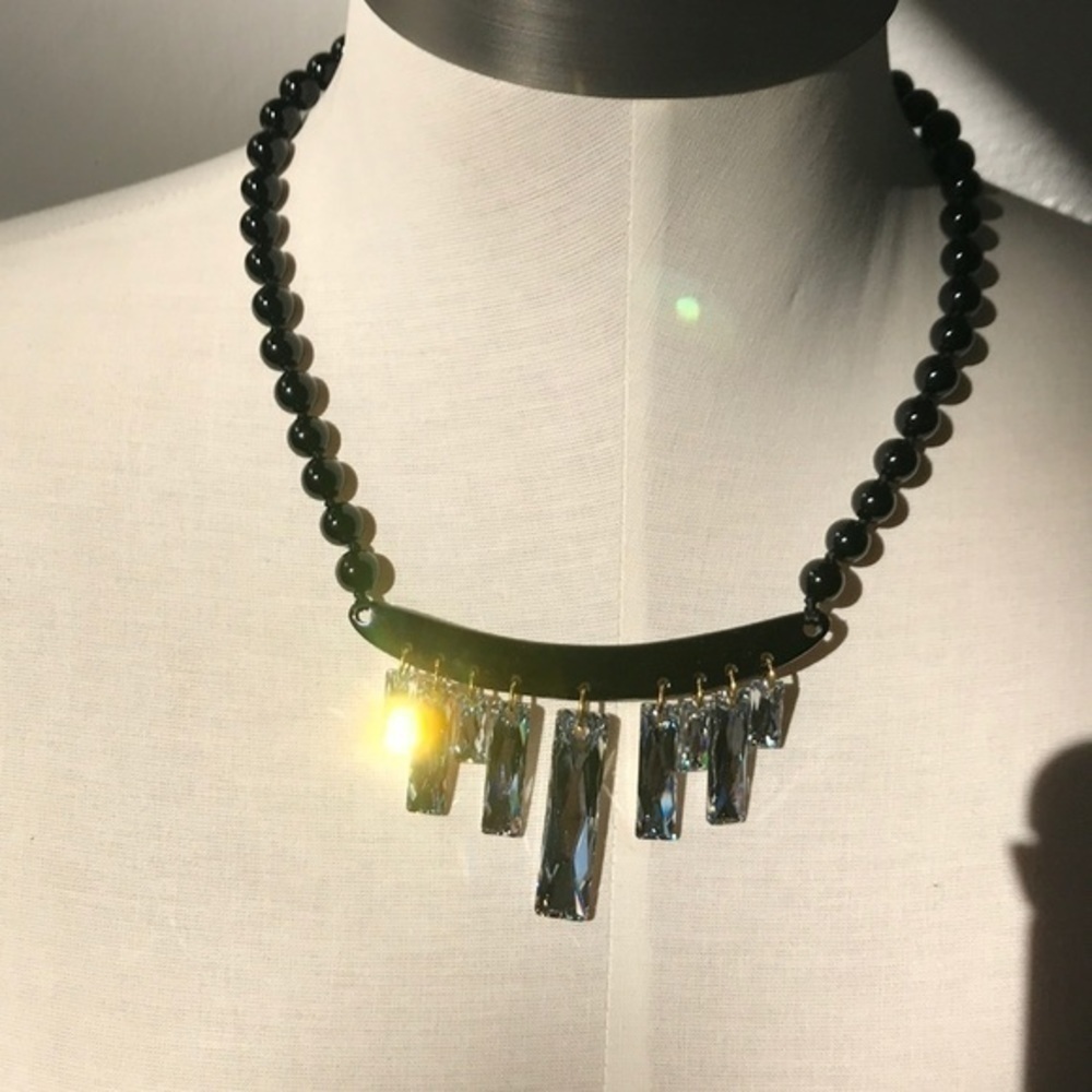 NEST Swarovski‎ crystals and black​​​​​​​​​​​